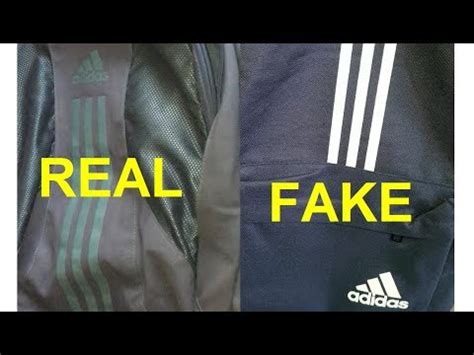 how to spot fake adidas backpack|adidas bag counterfeit.